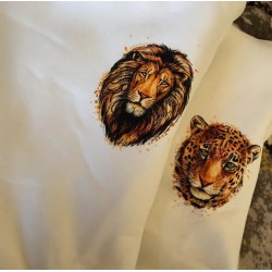 Erkek & Dişi Aslan Kombin Çift Sweatshirt