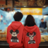 Criminal Mickey & Minnie Mouse Kapşonlu Sweatshirt