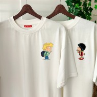 2 Adet Çizgifilm Tasarımlı Tshirt 2 Adet Çizgifilm Tasarımlı Tshirt