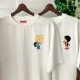 2 Adet Çizgifilm Tasarımlı  Tshirt