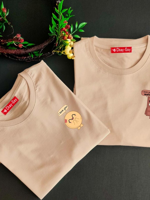 2 Adet Çizgifilm Tasarımlı  Tshirt