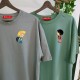 2 Adet Çizgifilm Tasarımlı Tshirt - Oversize 2 Adet Çizgifilm Tasarımlı Tshirt - Oversize