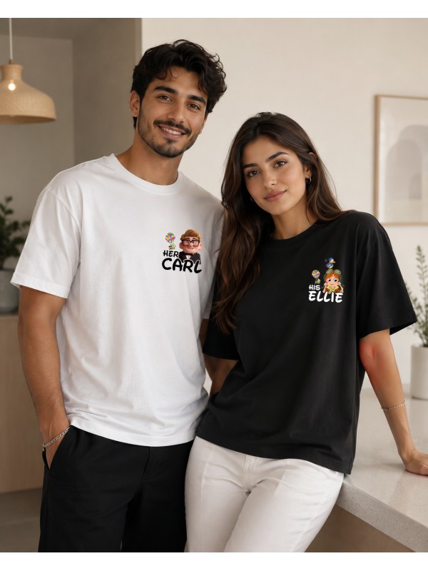 Ellie & Carl Kombin Kapşonlu Sweatshirt