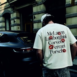 Mclaren Ferrari  Oversized Tshirt