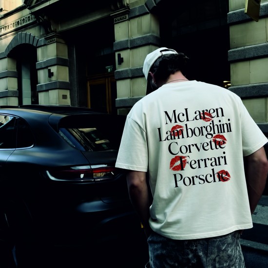 Mclaren Ferrari  Oversized Tshirt