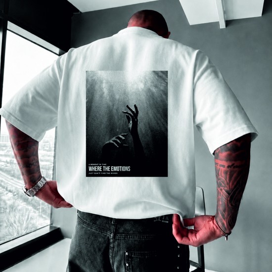 Where The Emotions Oversized Tshirt