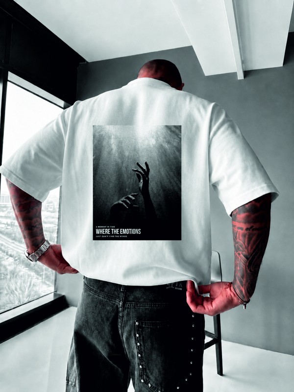 Where The Emotions Oversized Tshirt