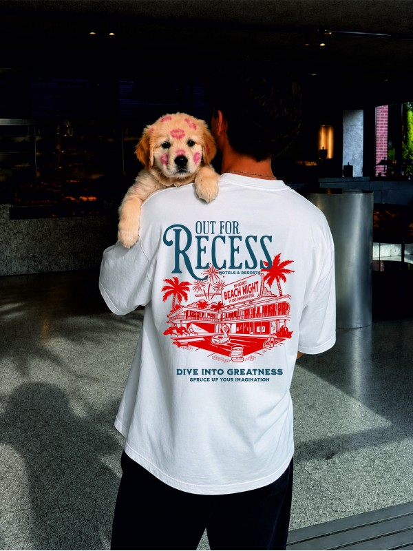 Out For Recess Oversized Tshirt Out For Recess Oversized Tshirt