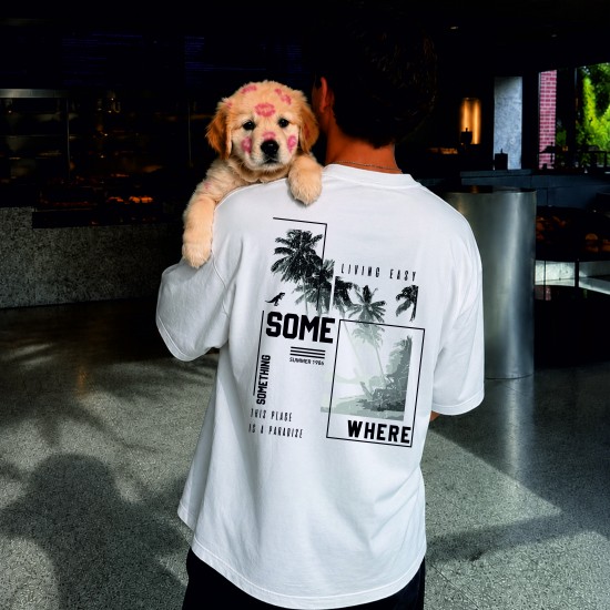 Some Where Oversized Tshirt