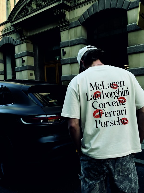 Mclaren Ferrari  Oversized Tshirt
