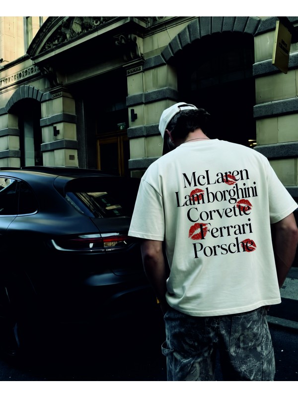 Mclaren Ferrari  Oversized Tshirt
