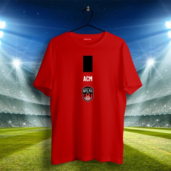 AC Milan Tasarımlı Tshirt 1