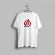 Avengers A Logo Tasarımlı Tshirt
