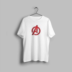 Avengers A Logo Tasarımlı Tshirt
