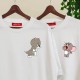 2 Adet Çizgifilm Tasarımlı Tshirt - Oversize 2 Adet Çizgifilm Tasarımlı Tshirt - Oversize