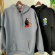 2 Adet ŞİRİNLER İçi Polar Kapşonlu Sweatshirt - Oversize