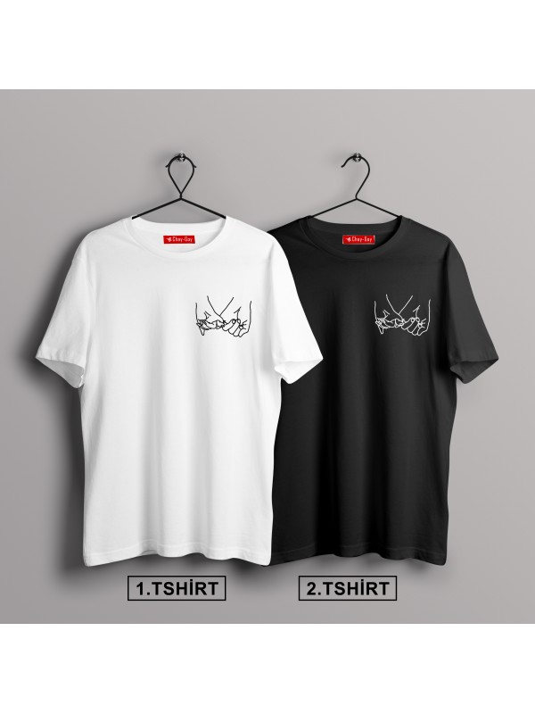 2 Adet Promise Tasarımlı Tshirt