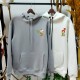 2 Adet Çizgifilm Tasarımlı  Kapşonlu Sweatshirt Hoodie