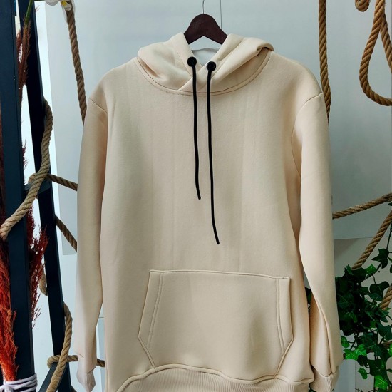 2 Adet Çizgifilm Tasarımlı  Kapşonlu Sweatshirt Hoodie