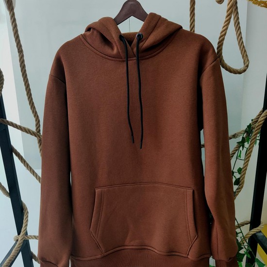 2 Adet Çizgifilm Tasarımlı  Kapşonlu Sweatshirt Hoodie
