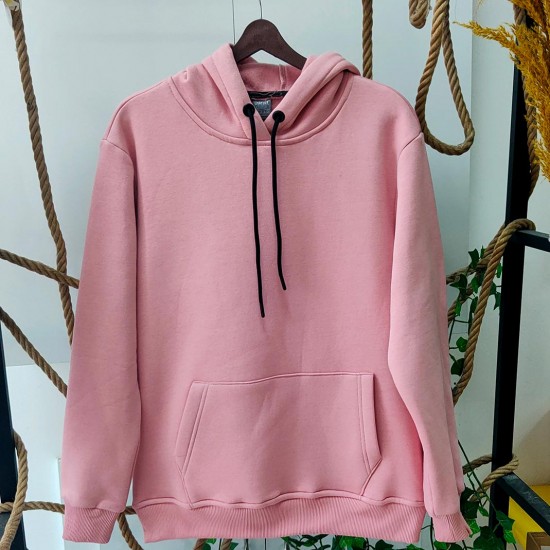 2 Adet Çizgifilm Tasarımlı  Kapşonlu Sweatshirt Hoodie