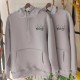 2 Adet Promise Tasarımlı İçi Polar Kapşonlu  Sweatshirt