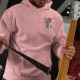 2 Adet Çizgifilm Tasarımlı  Kapşonlu Sweatshirt Hoodie
