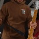 2 Adet Çizgifilm Tasarımlı  Kapşonlu Sweatshirt Hoodie